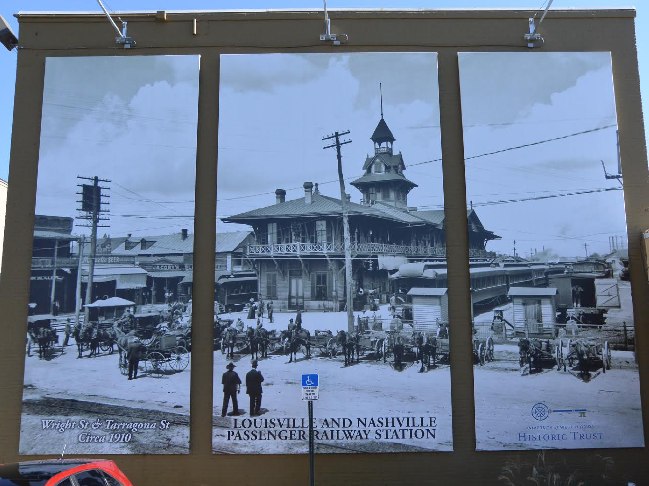 Mural on the Blount Building