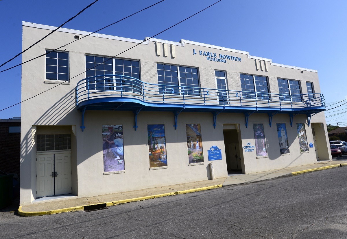 A photo of the J. Earle Bowden Building